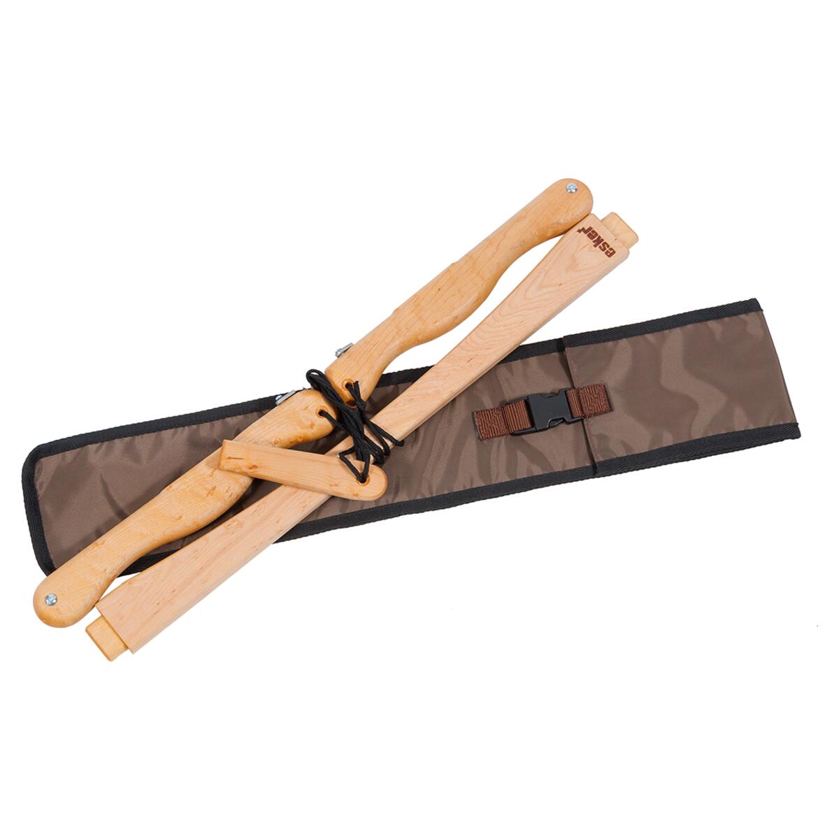 Esker 24"Bird’s Eye Maple&nbsp; Folding Bucksaw with Bag