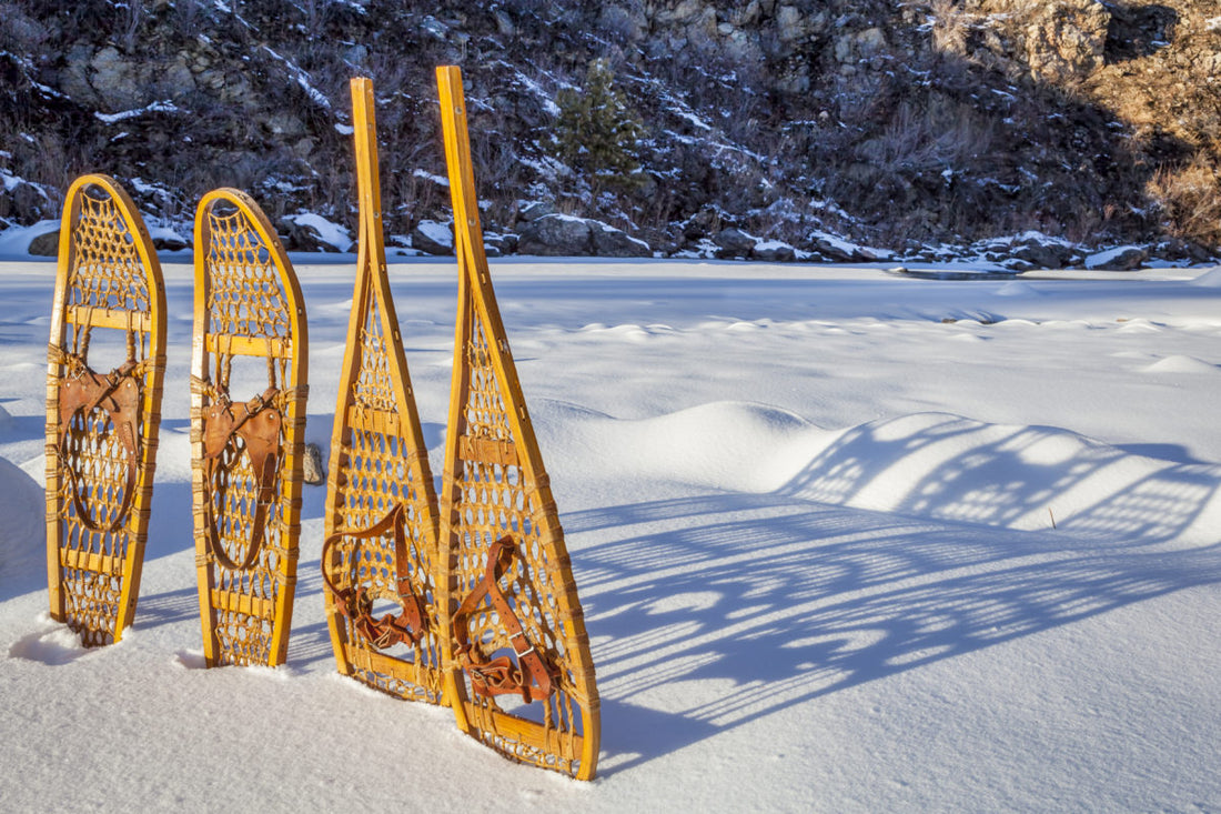 Snowshoes Canada Traditional Wood Snowshoes & Aluminum Snowshoes