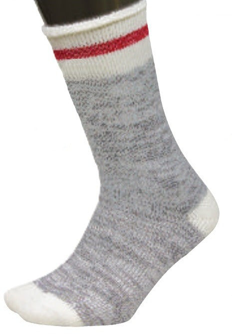 Misty Mountain Mens Wooly Thermal Insulated Socks Grey