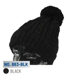 Misty Mountain Fleece Lined Toque Black