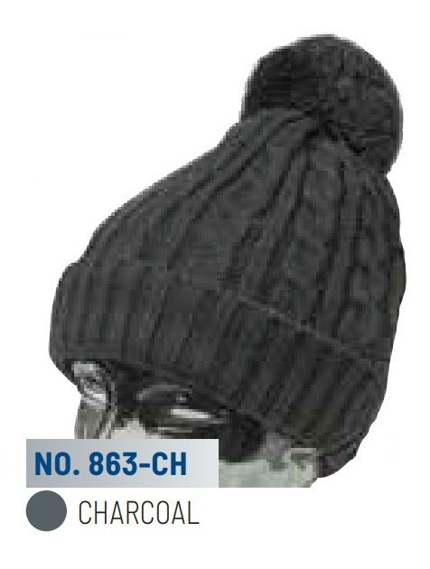 Misty Mountain Fleece Lined Toque Charcoal